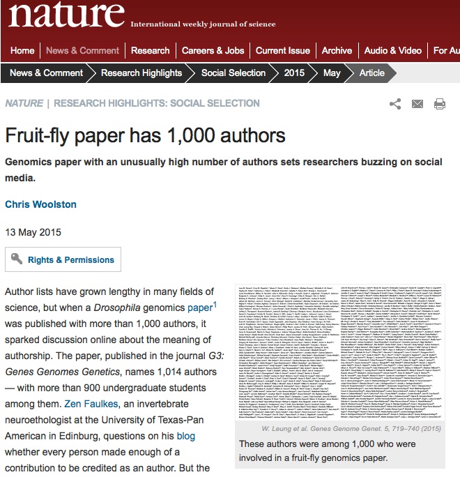 1000 author paper